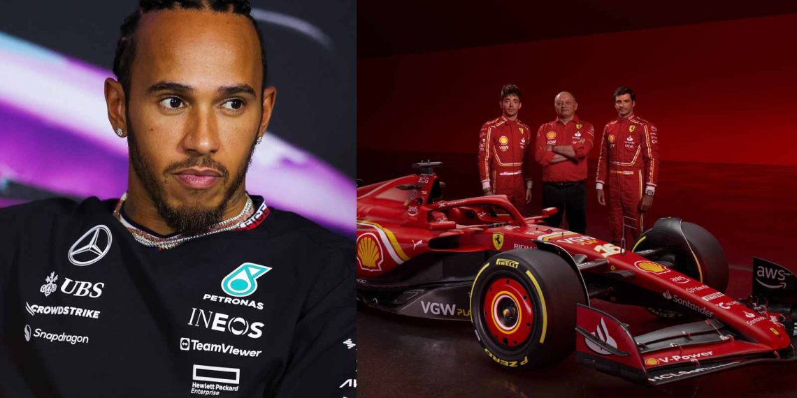 Lewis Hamilton intrigado com desempenho fraco da Ferrari em Barcelona apesar  de trazer novas atualizações. - Auto Magazine